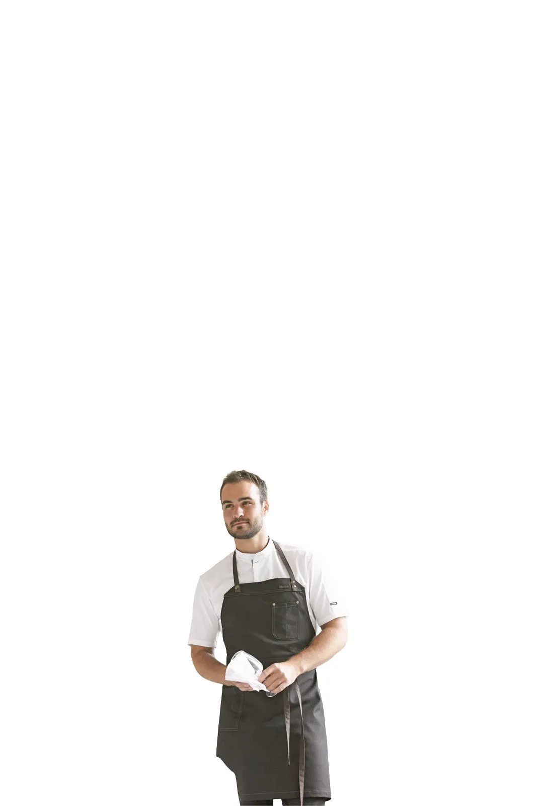 Kentaur 30360 Nature Raw Bib Apron