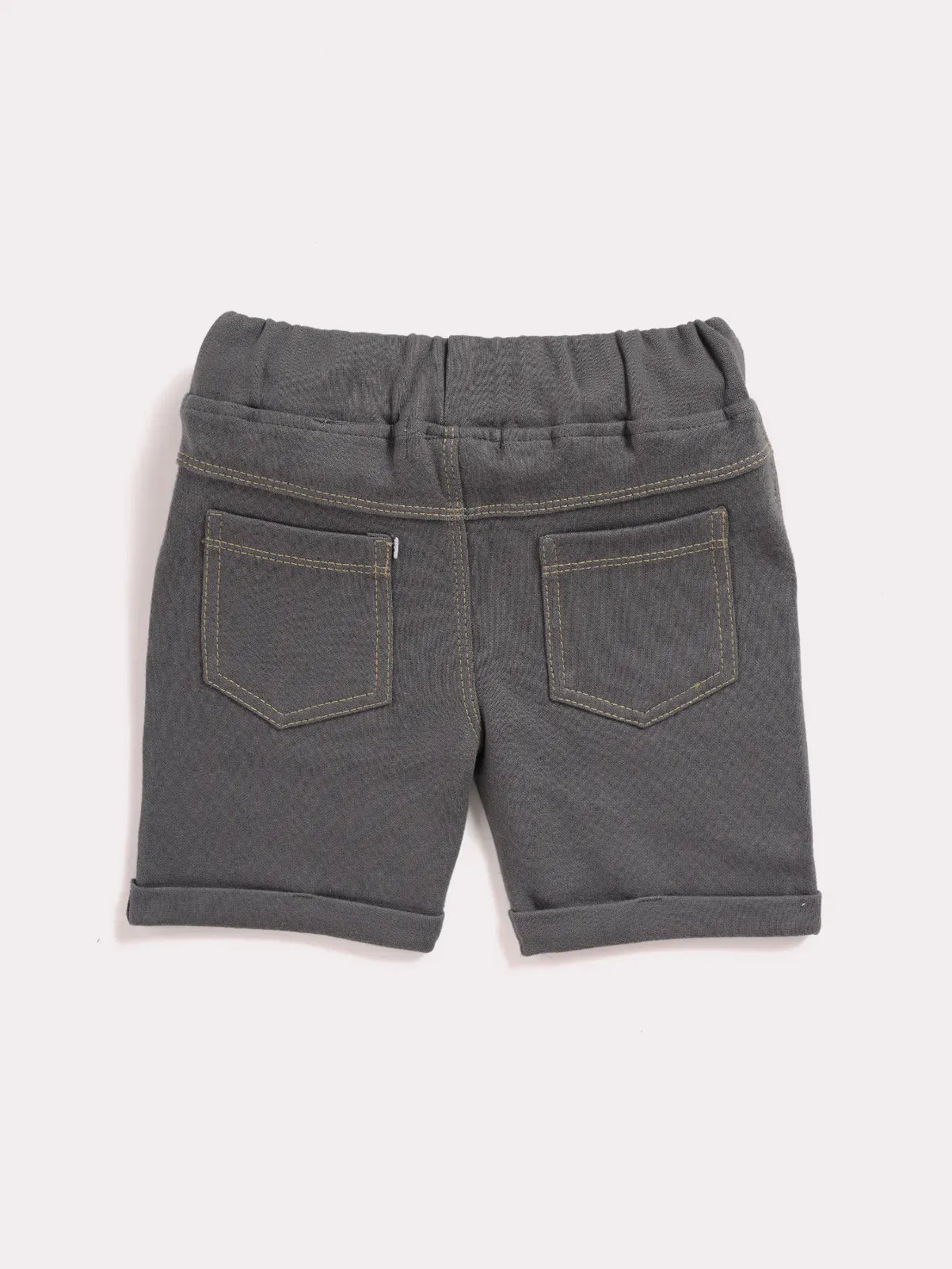 Light grey denim shorts  for baby