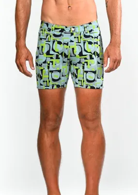 Limited Edition Pear Sky Pop Art Shorts