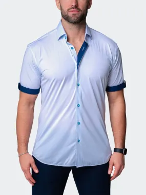 Maceoo Stretch Short-Sleeve Shirt | Galileo Chewy Blue