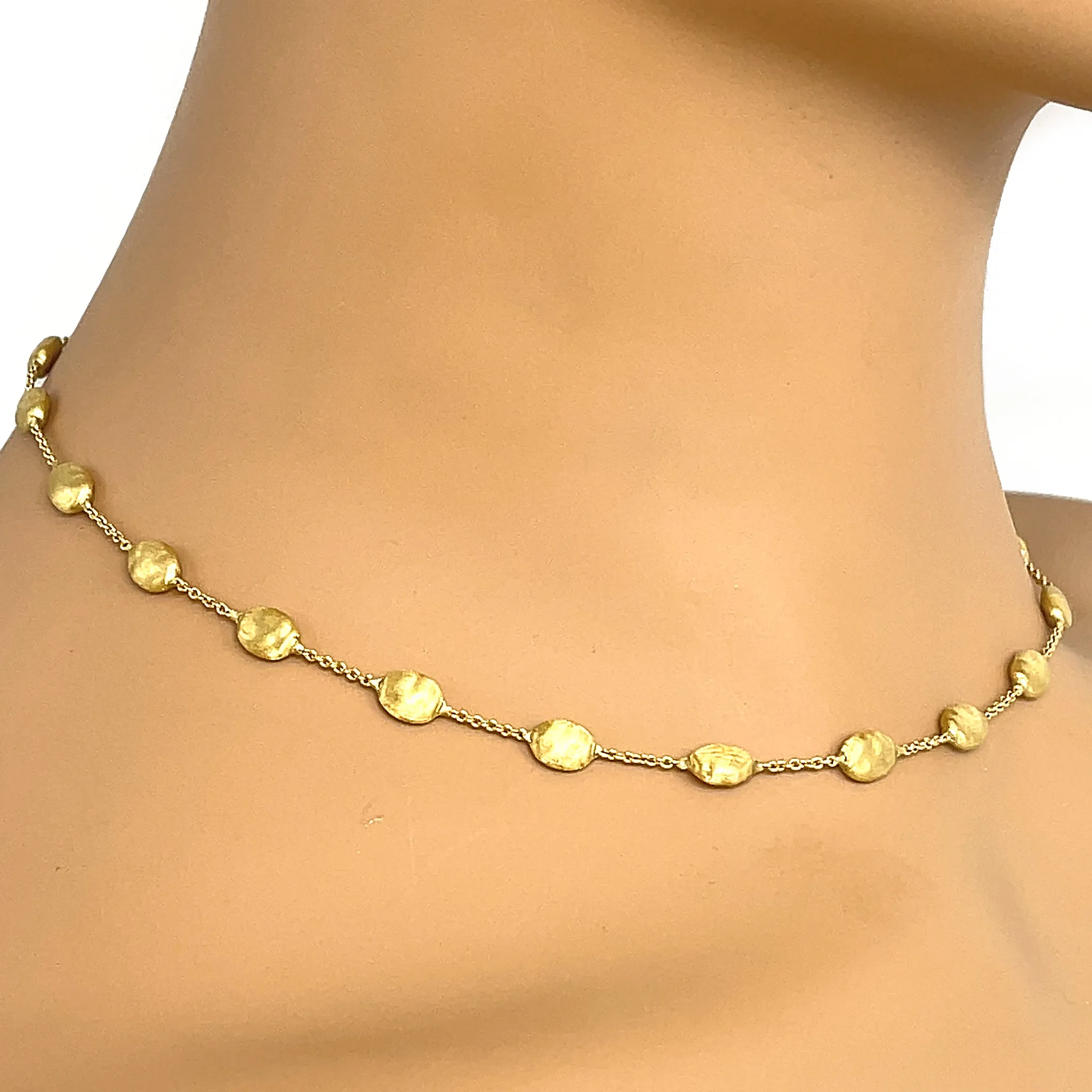 Marco Bicego Siviglia 18kt Yellow Gold Small Bead Necklace