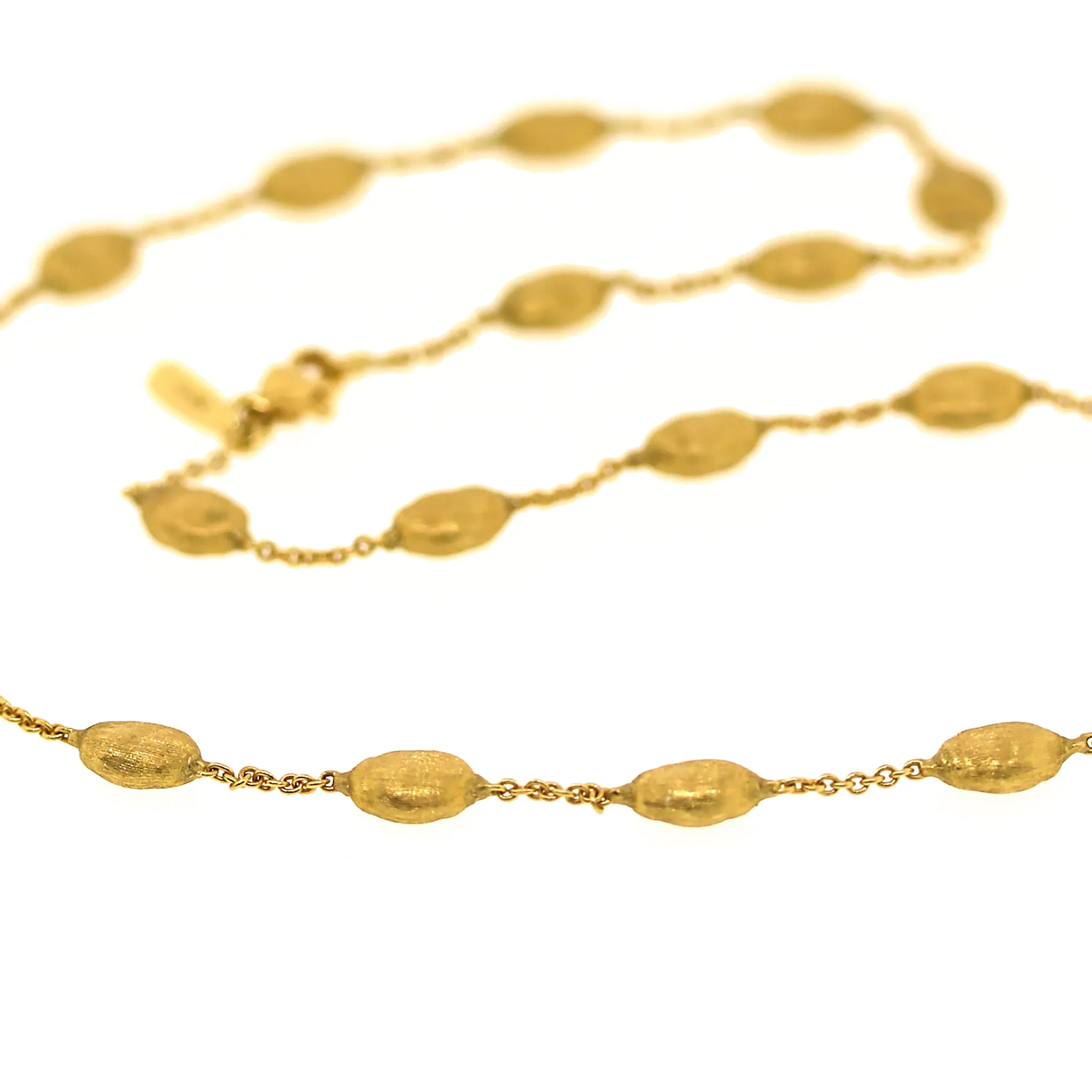 Marco Bicego Siviglia 18kt Yellow Gold Small Bead Necklace