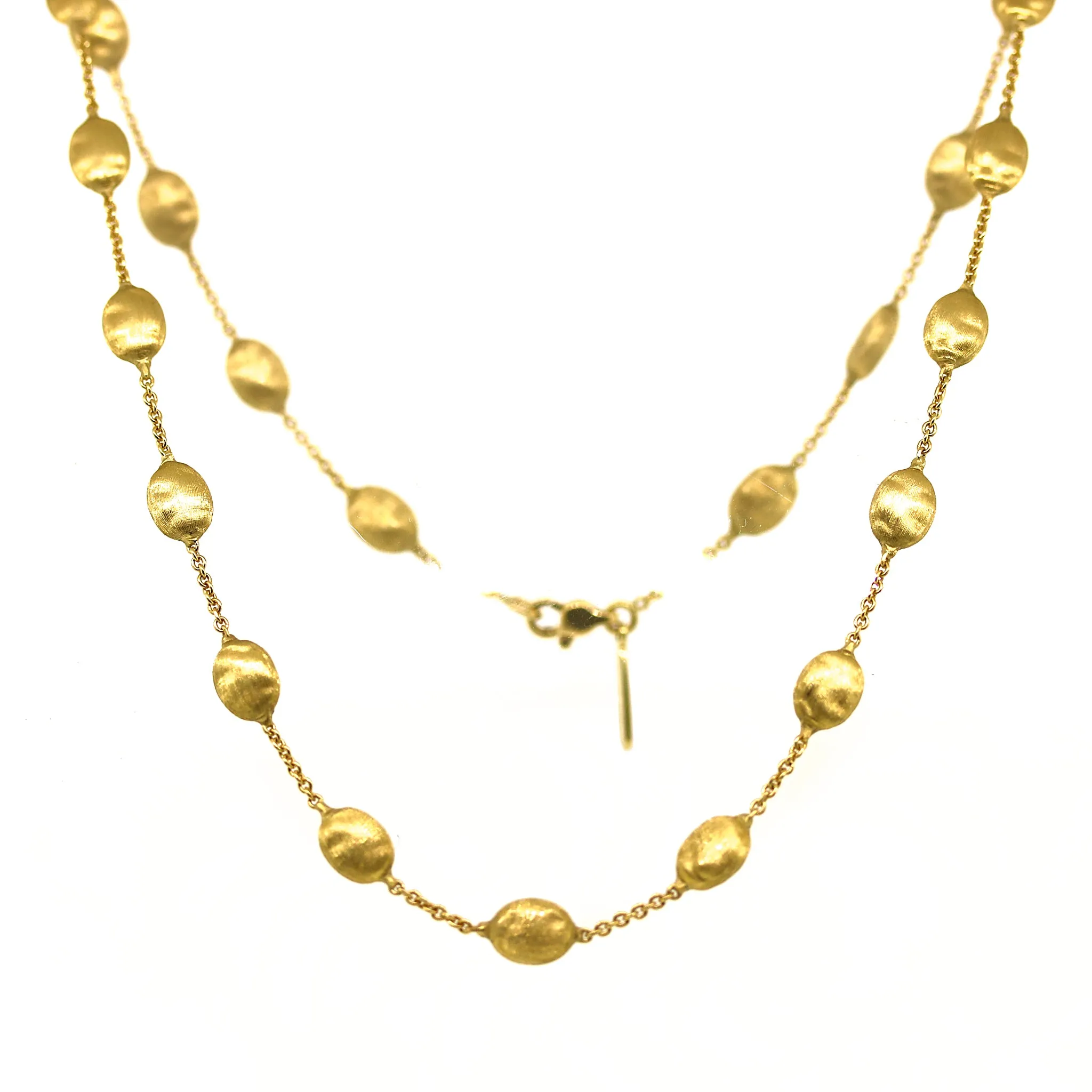 Marco Bicego Siviglia 18kt Yellow Gold Small Bead Necklace