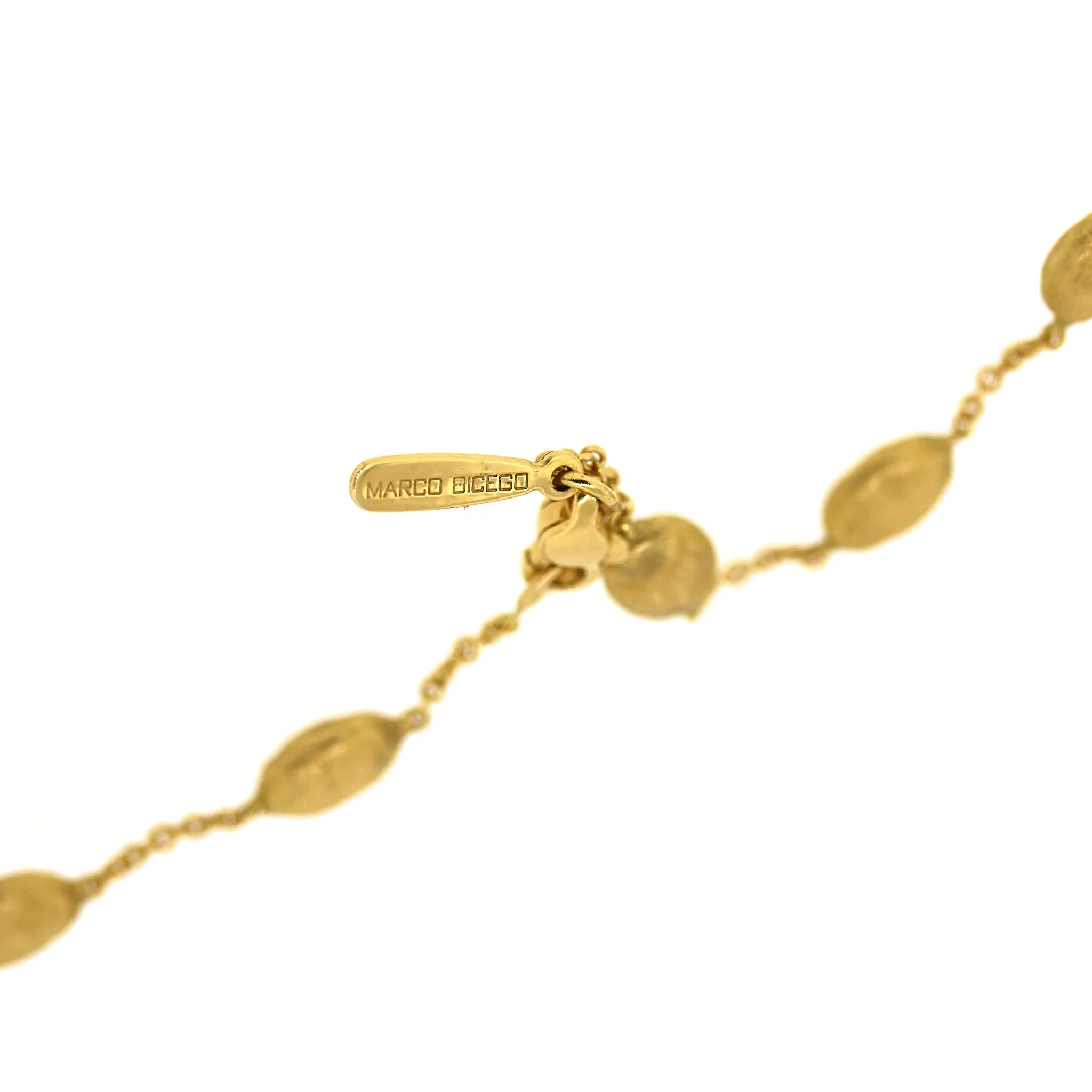 Marco Bicego Siviglia 18kt Yellow Gold Small Bead Necklace