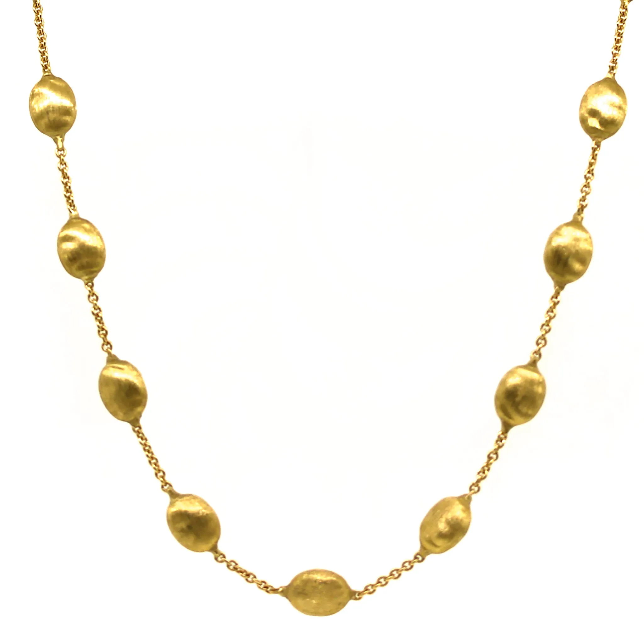 Marco Bicego Siviglia 18kt Yellow Gold Small Bead Necklace