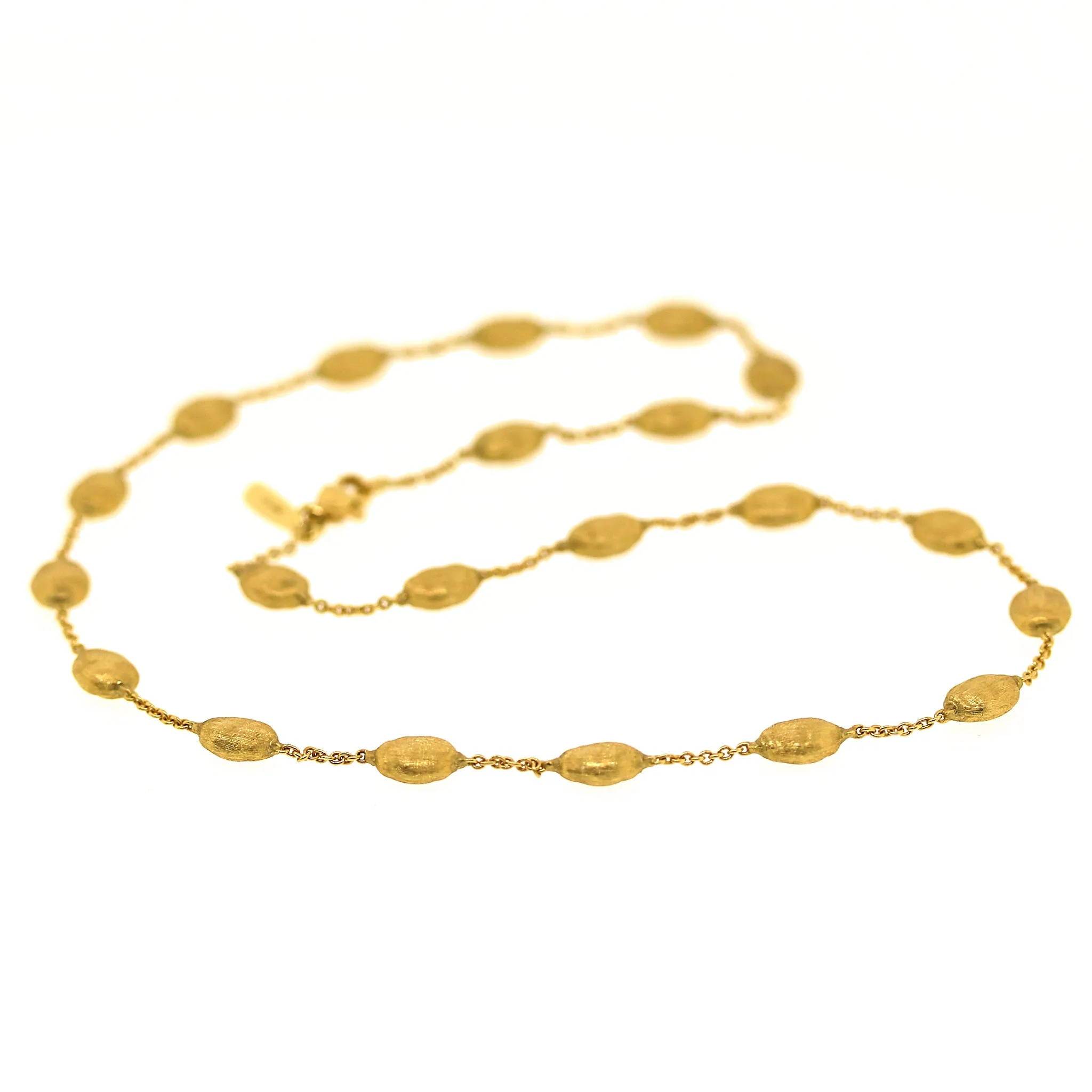 Marco Bicego Siviglia 18kt Yellow Gold Small Bead Necklace