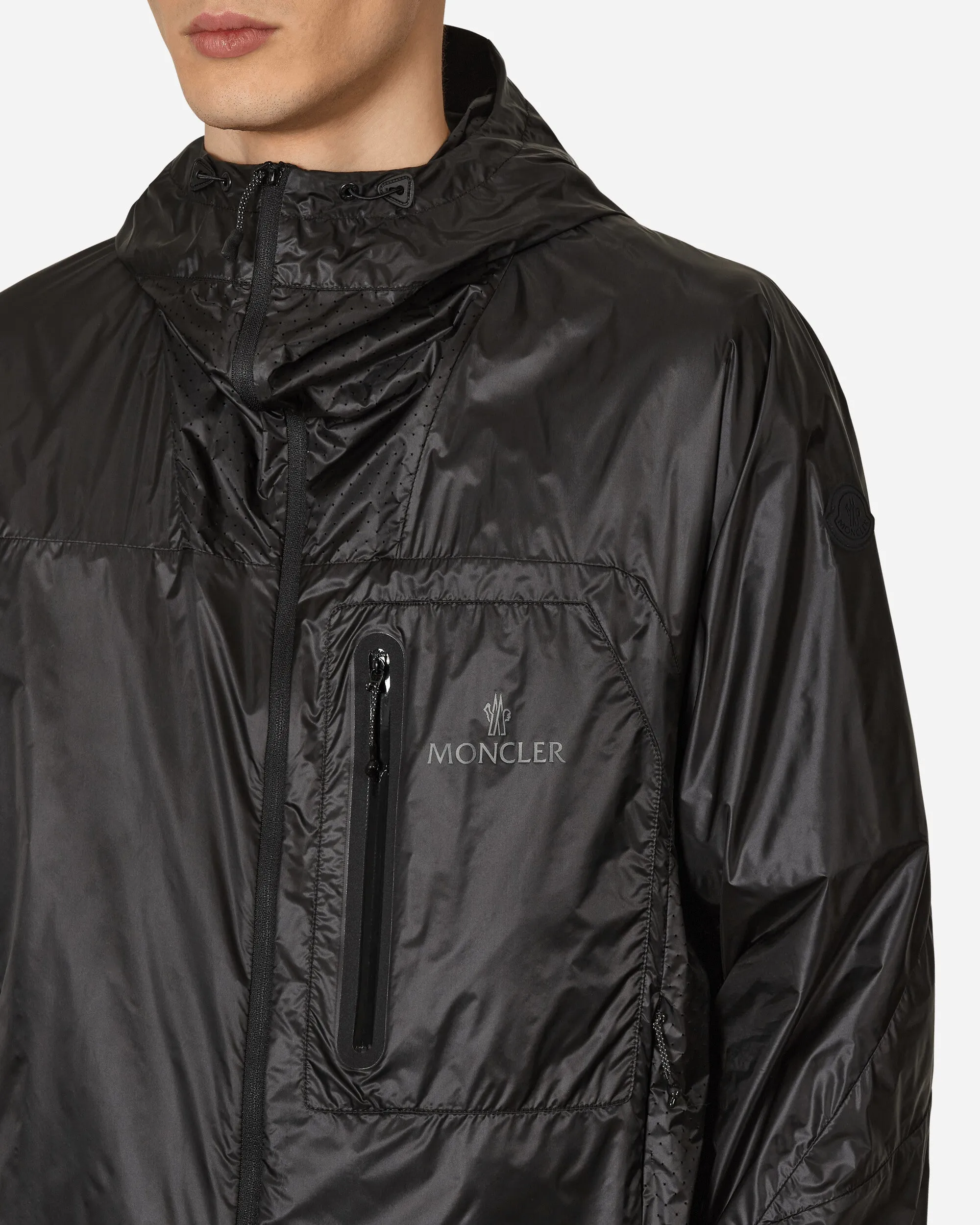 Matt Black Diadem Windbreaker Black