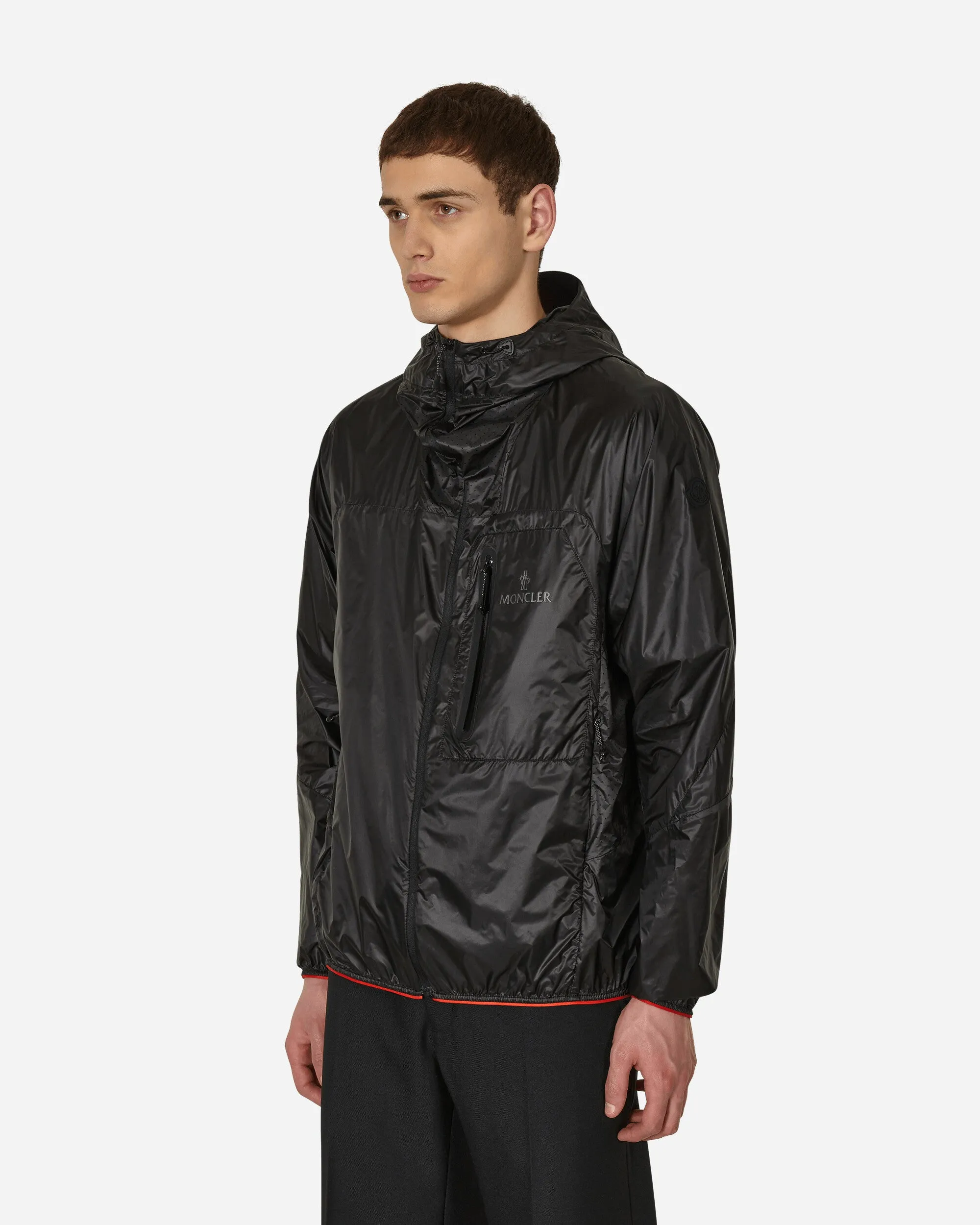 Matt Black Diadem Windbreaker Black