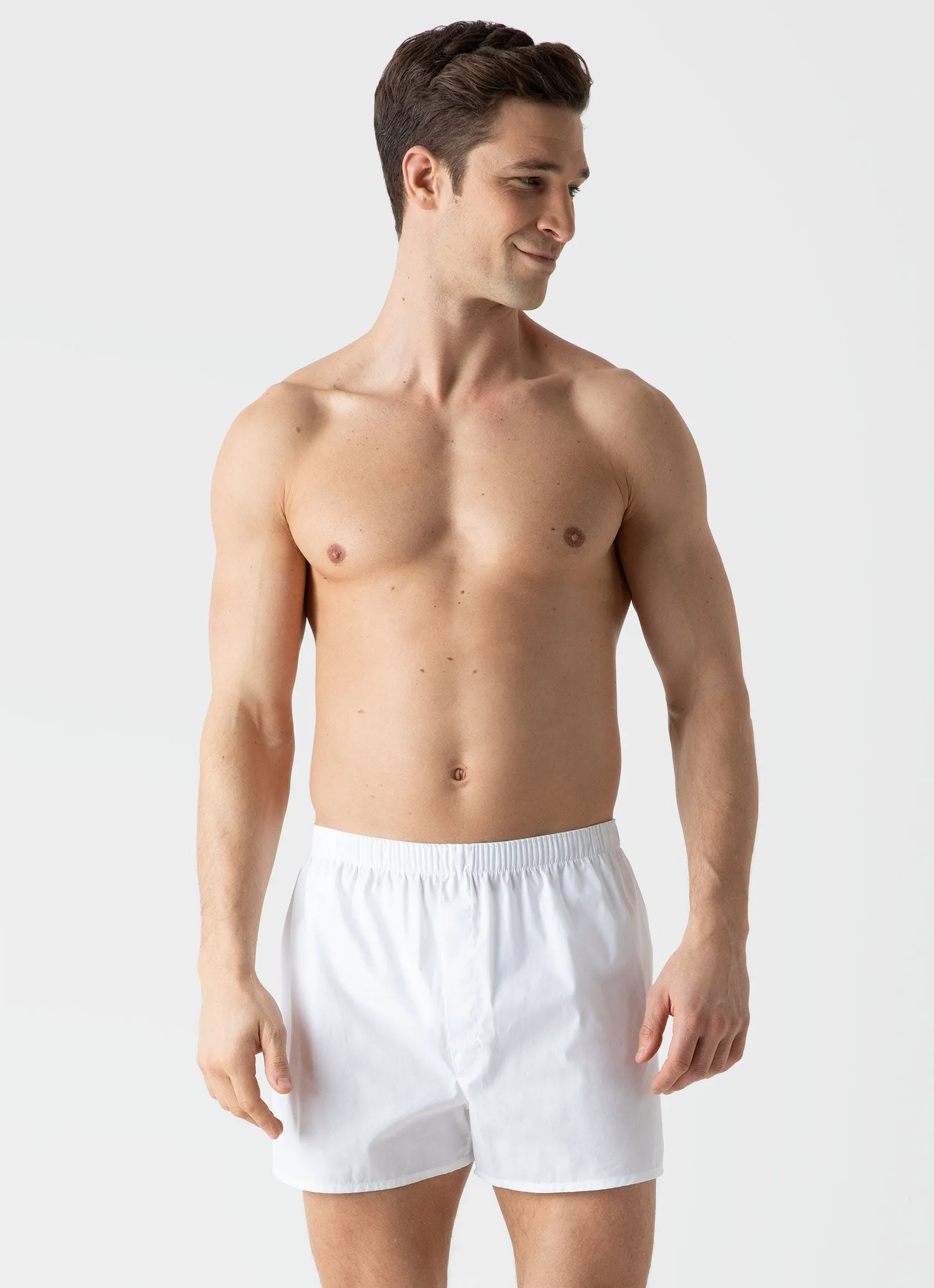 Men's Classic Boxer Shorts in White