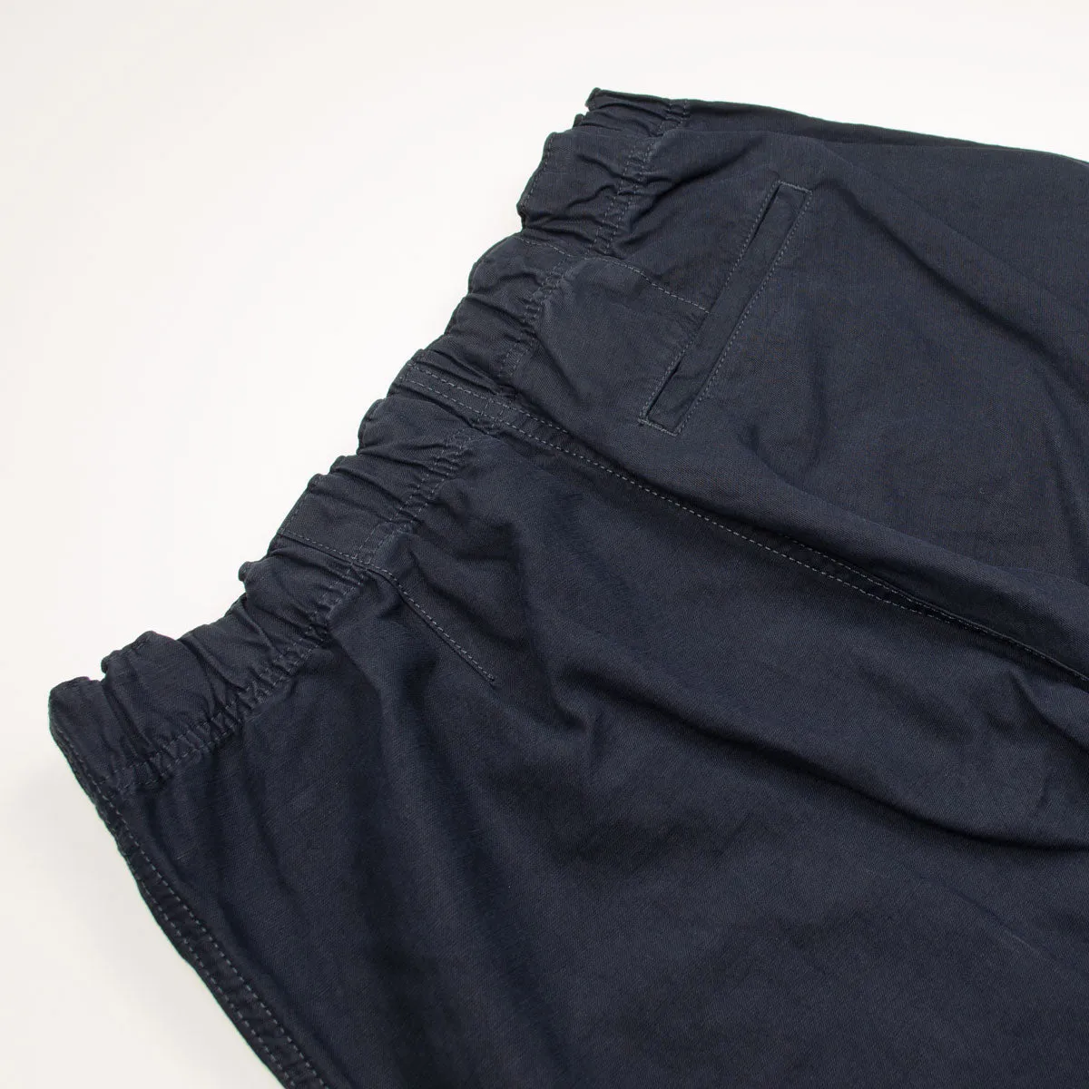 Norse Projects - Ezra Cotton Linen Trouser - Dark Navy