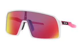 Oakley Sutro Matte White/Pink with Prizm Road