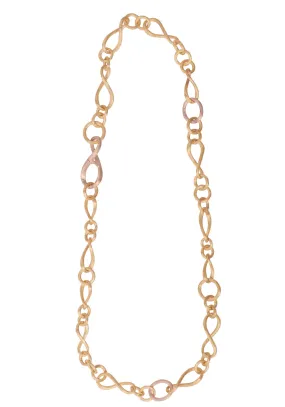 Ole Lynggaard Love 18KYRG Chain Link Collier Necklace | Small