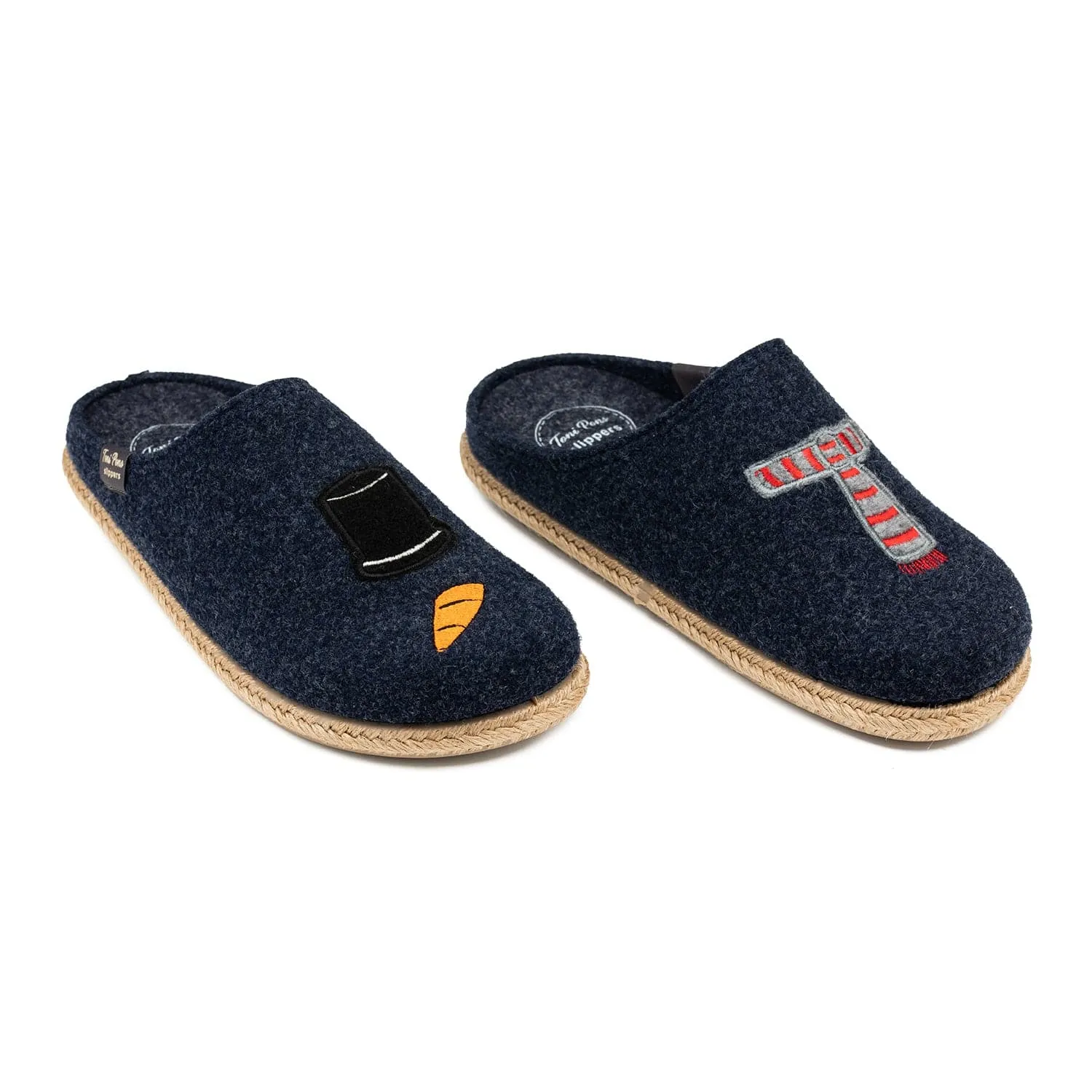 Patchwork Felt Slipper for Men - Tobi-EF