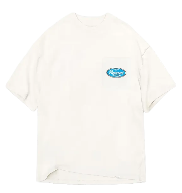 Represent Classic Parts T-shirt Flat White