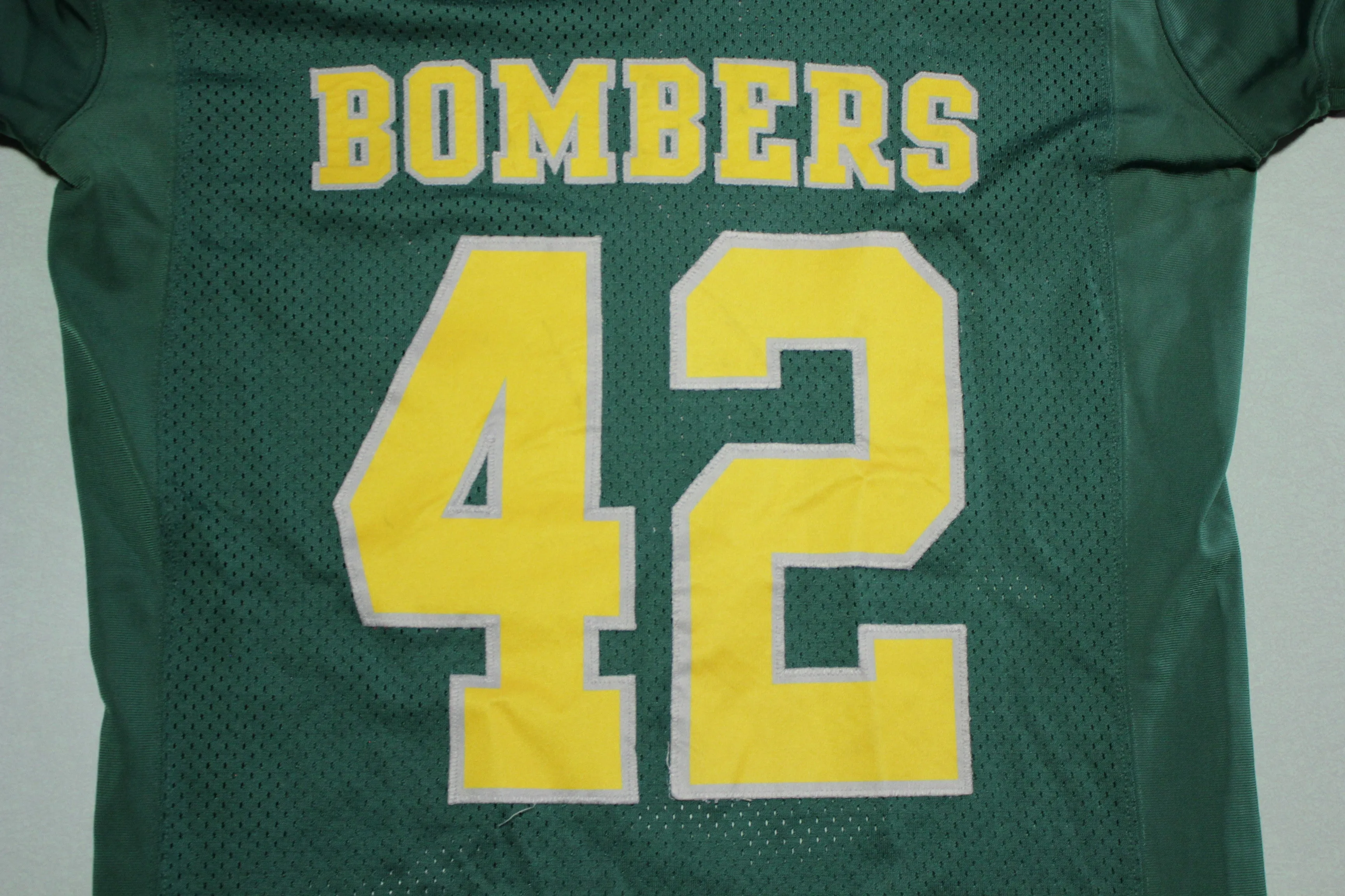 Richland Bombers Nike Team Sports 00's Game Worn Mushroom Cloud Football Jersey