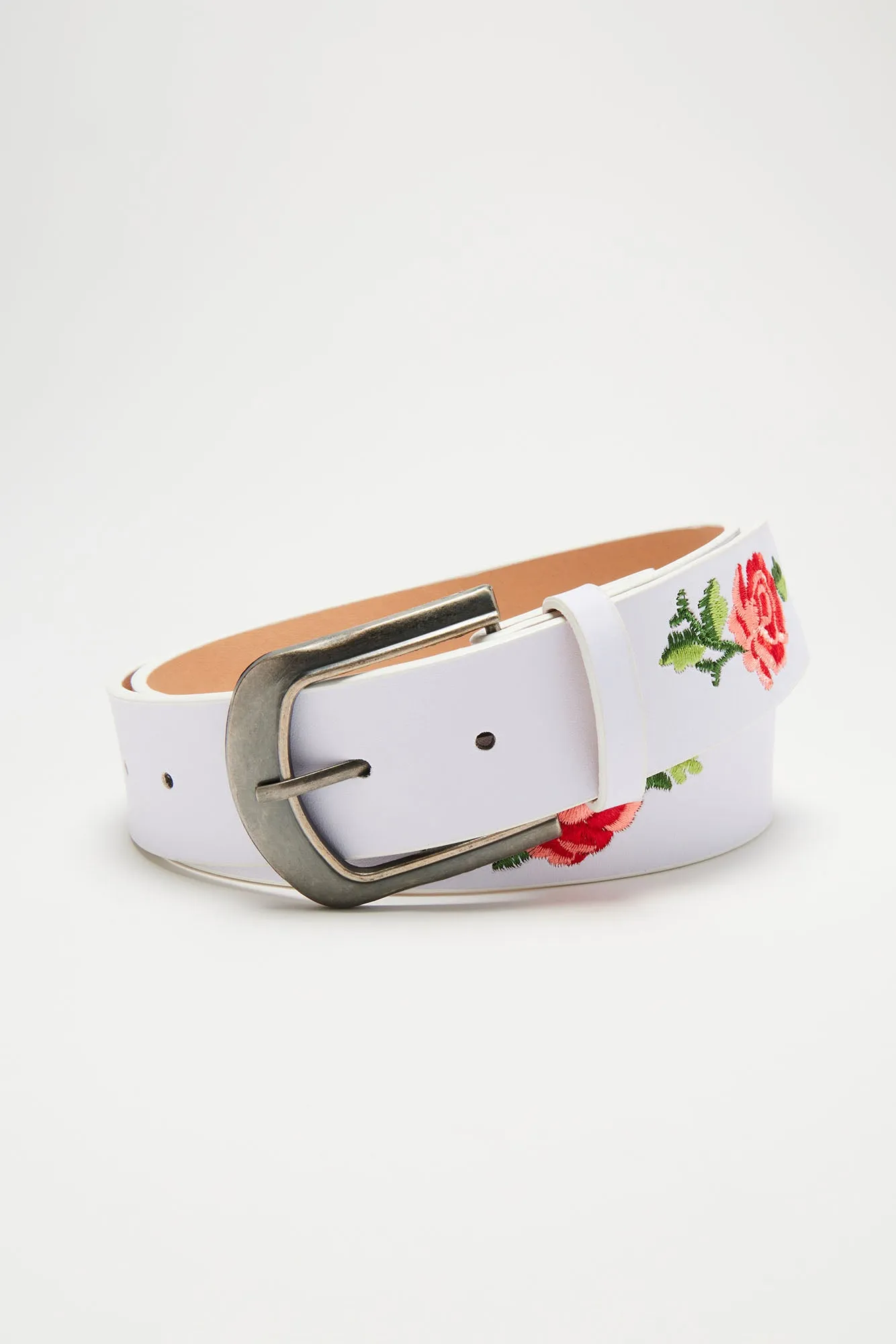 Send Roses Belt - White