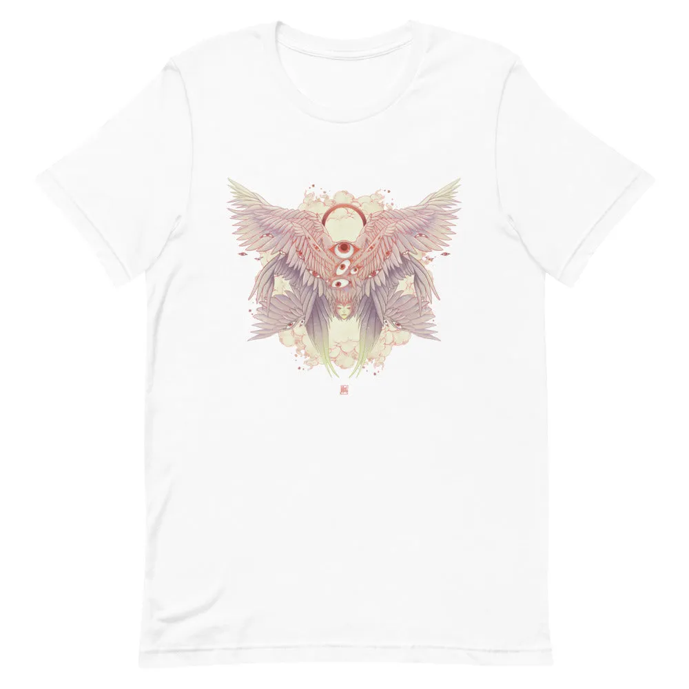 Seraph Angel, Unisex T-Shirt, White Or Silver