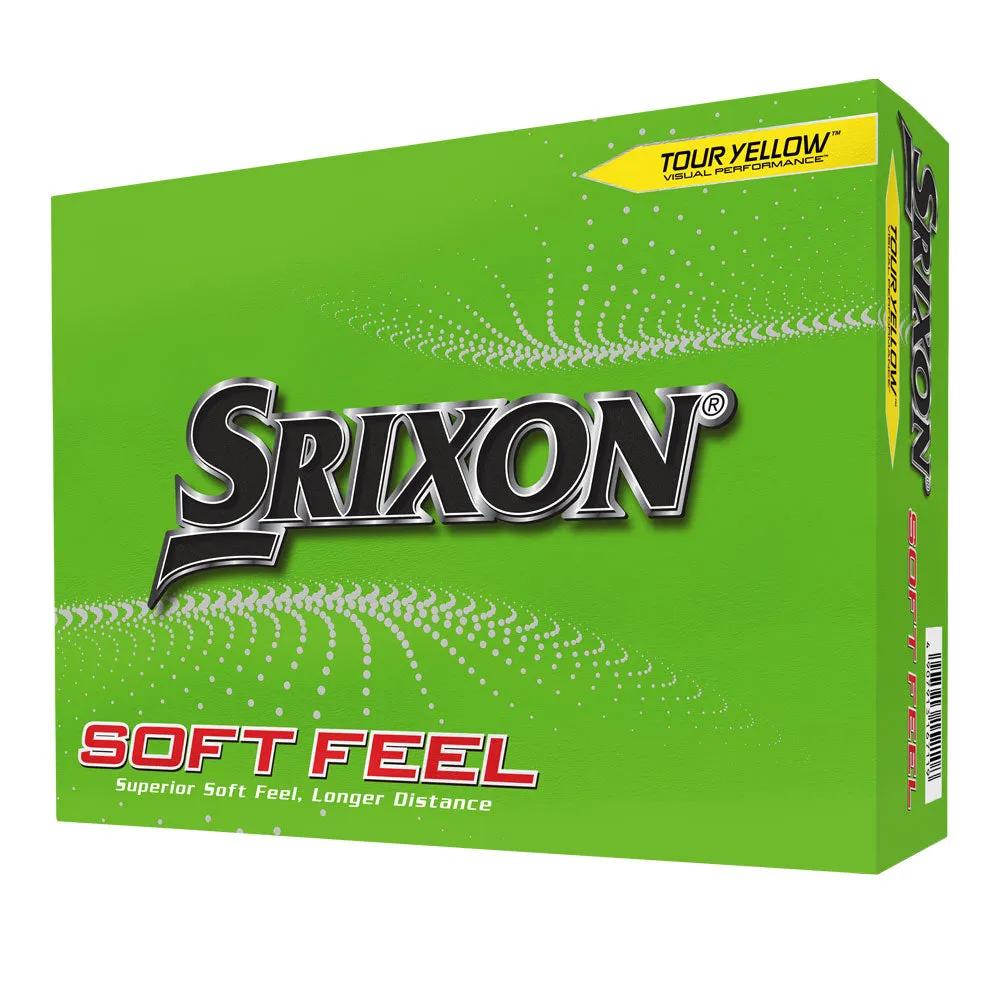 Srixon Soft Feel Tour Yellow Golf Balls V13 - 4 Dozen