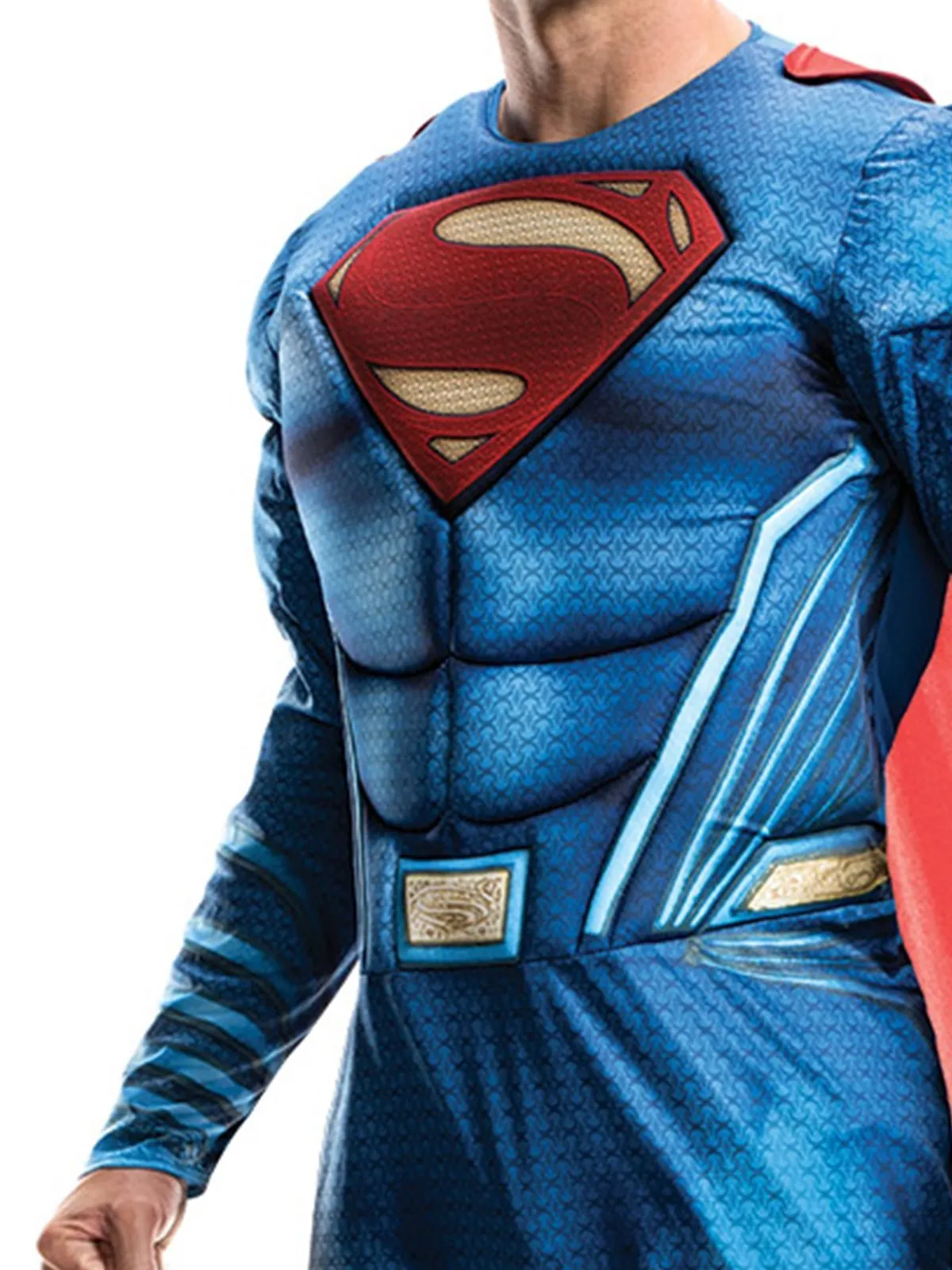 Superman Deluxe Costume for Adults - Warner Bros Justice League