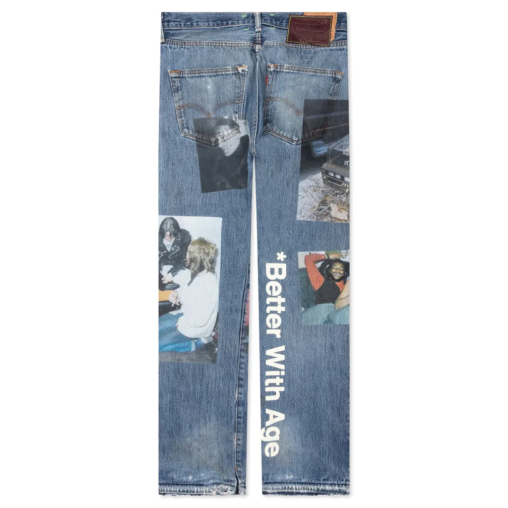 Tabloid Denim - Blue