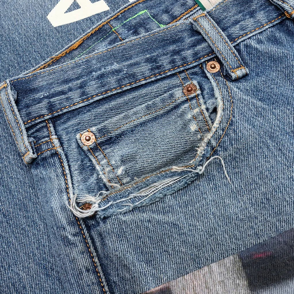 Tabloid Denim - Blue