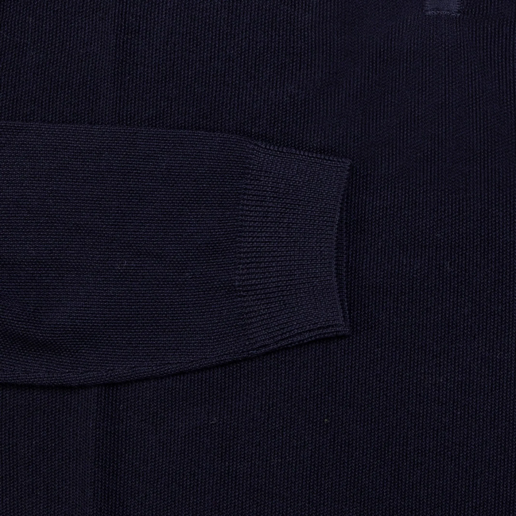 The Navy Reymond Mock Henley