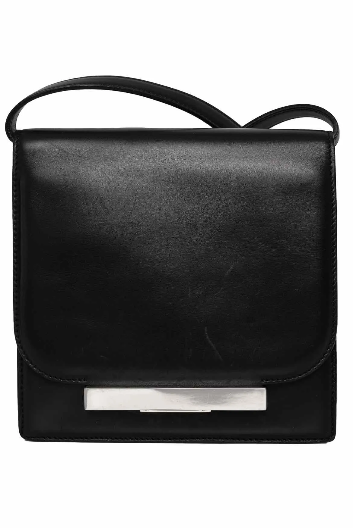 The Row Classic Leather Shoulder Bag