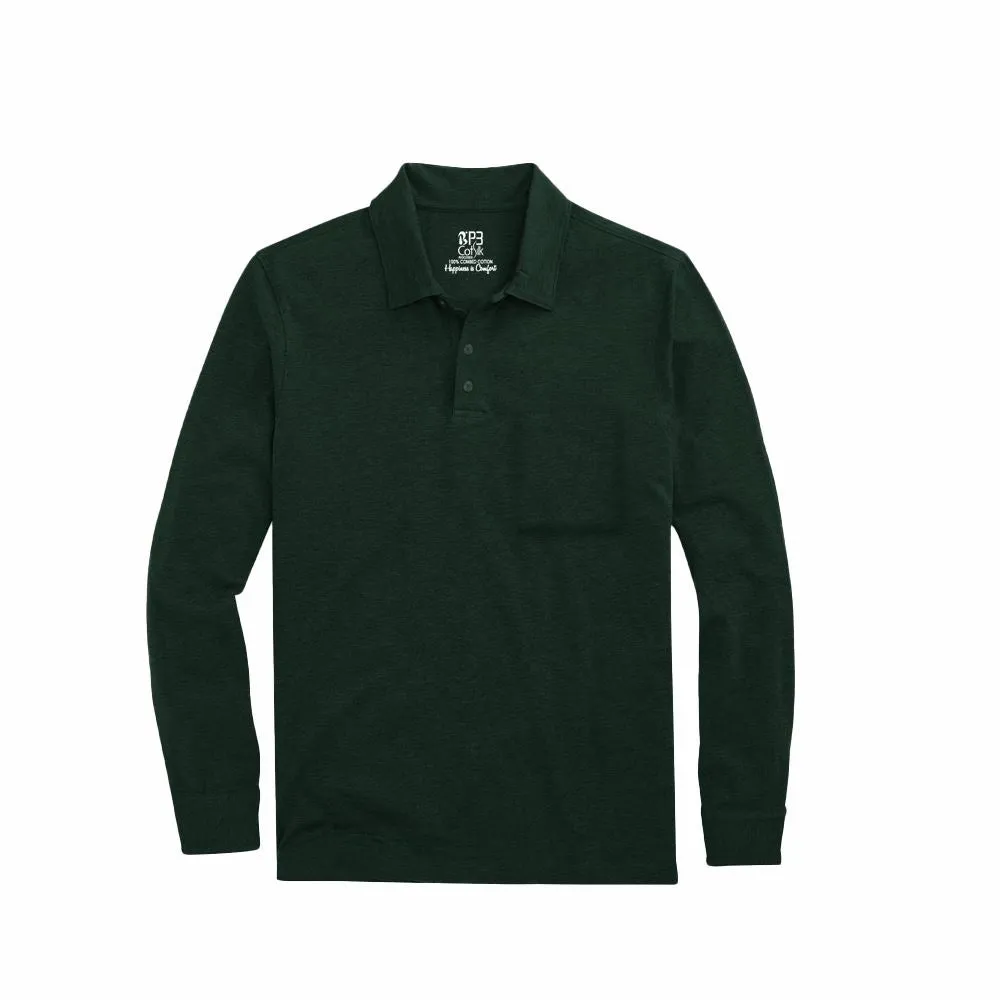 The Silo Full Sleeved Cuffed Polo