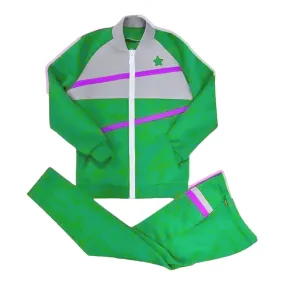 Tri-Color - Green/Purple/Grey