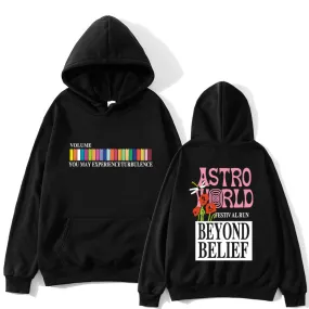 Unisex Travis Fashion ASTROWORLD Hoodies Streetwear