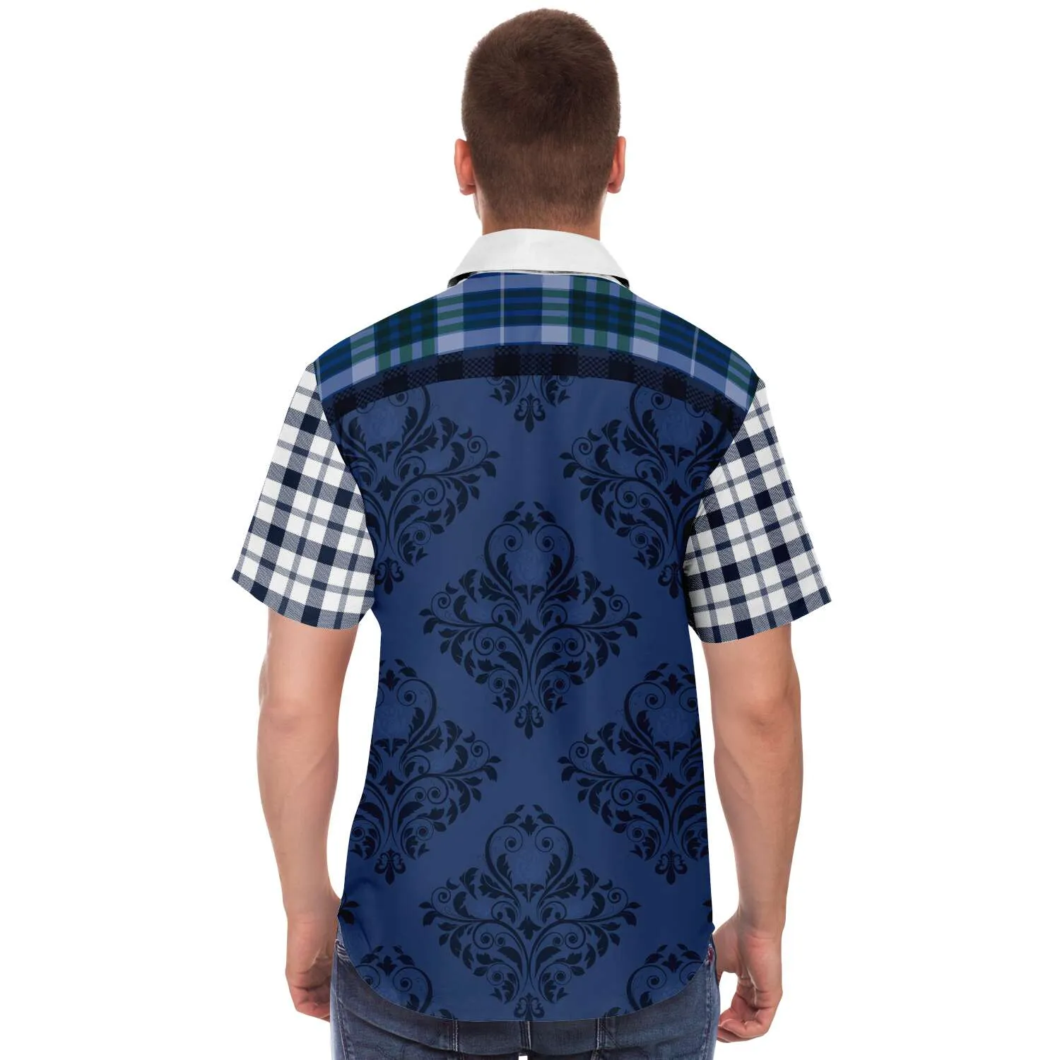 Victorious Short Sleeve Button Down Shirt