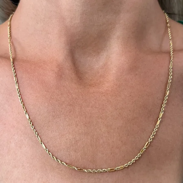 Vintage Fancy Rope Chain