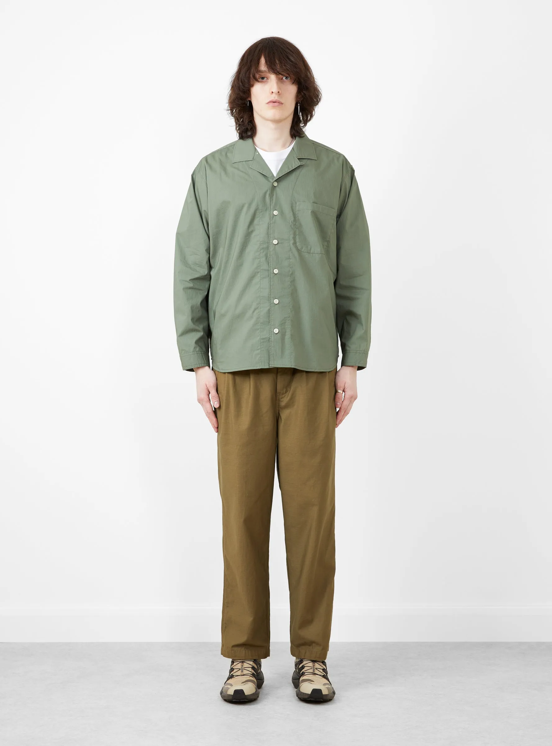 Wide Easy Pants Khaki