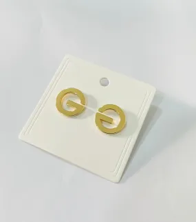 Women Fashion G letter Earrings S4808183