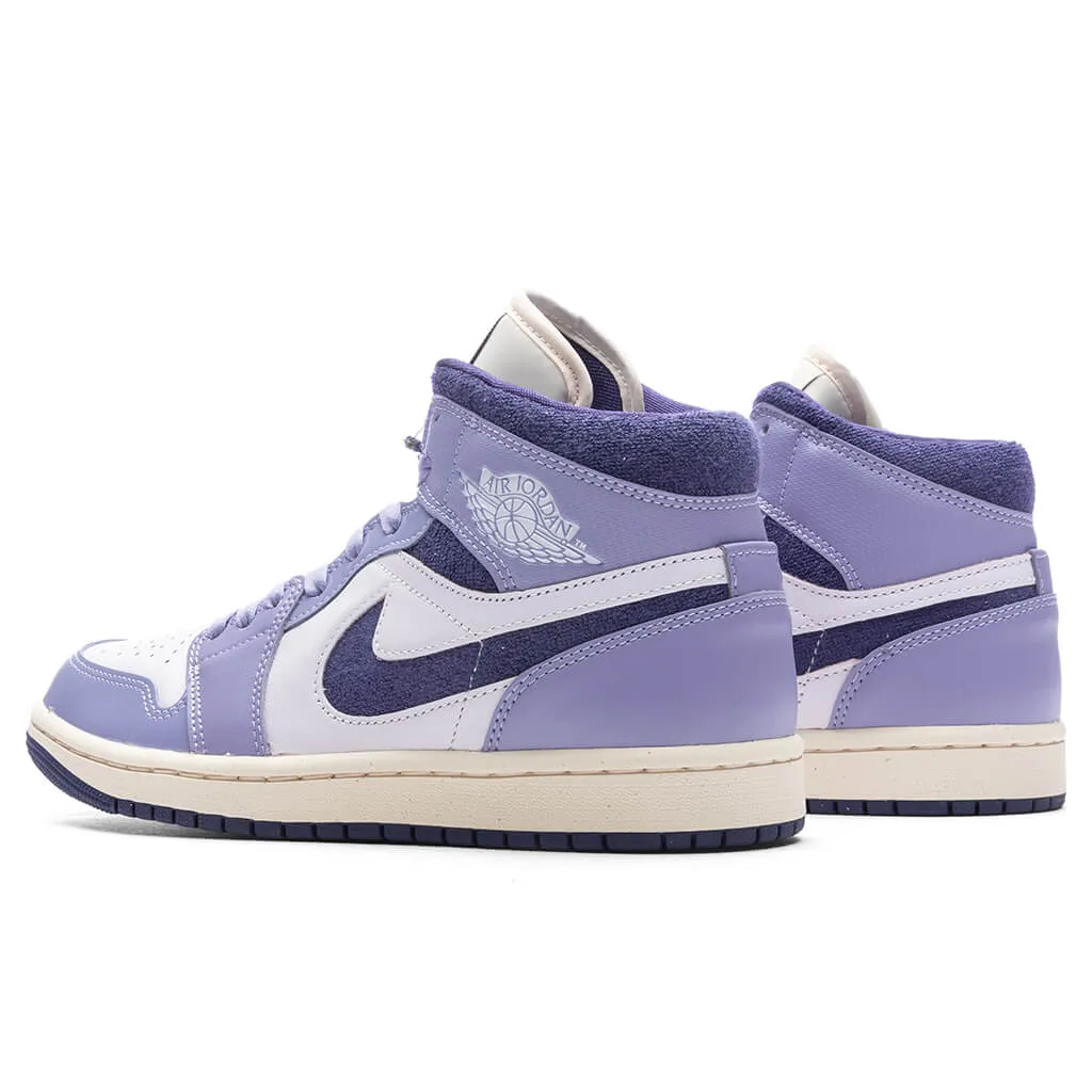 Women's Air Jordan 1 Mid SE - Sky J Light Purple/Sky J Purple