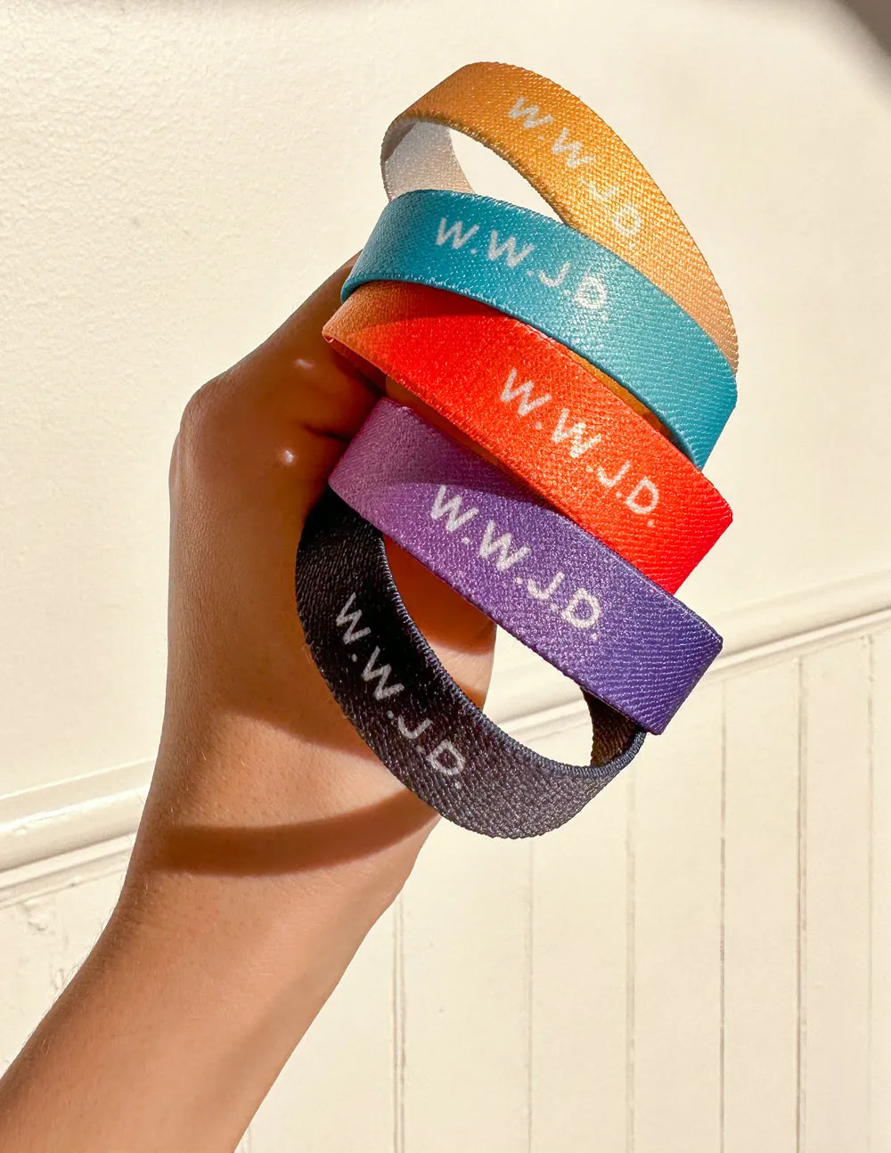 WWJD Wristband Pack