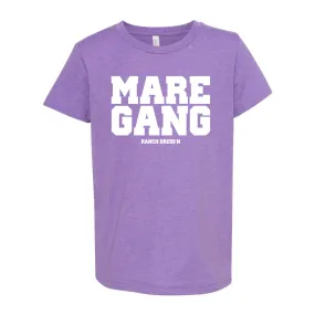 *YOUTH* MARE GANG PURPLE TEE