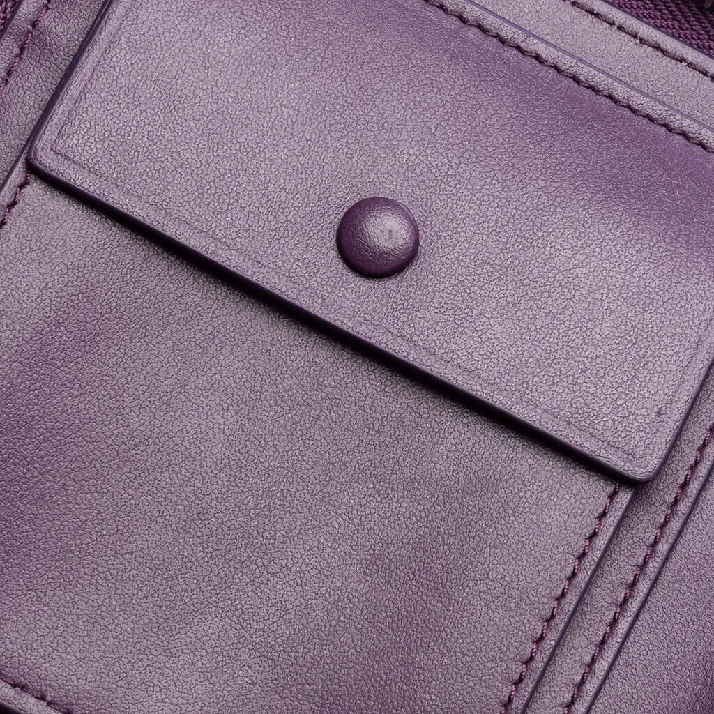 Zipped Wallet - Violet Purple